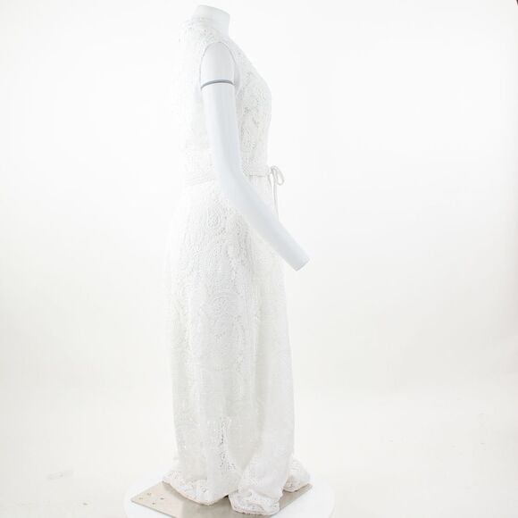 GUESS  Creta Lace Dress Pure White - Picture 5 of 5